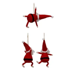 Promo ⌛ Assorted Yoga Santa Ornament by Ashland® 💯 -Outlet Yuletide Joy Store 10698778 2