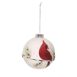 Cheap 👏 4.7'' Cardinal Ball Collectible Glass 👏 Christmas Ornament by Ashland® ❤️ -Outlet Yuletide Joy Store 10698784 2