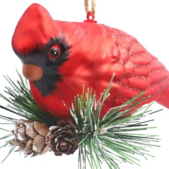 New 😀 Glass Red Cardinal Ornament by Ashland® Christmas ❤️ -Outlet Yuletide Joy Store 10698789 3