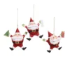 New 🎁 Assorted Glitter Santa Ornament by Ashland® 🧨 2 New 🎁 Assorted Glitter Santa Ornament by Ashland® 🧨 -Outlet Yuletide Joy Store 10698793 1