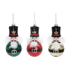 Wholesale 🔥 Assorted Glass Nutcracker Ball Ornament by Ashland® Christmas 👍