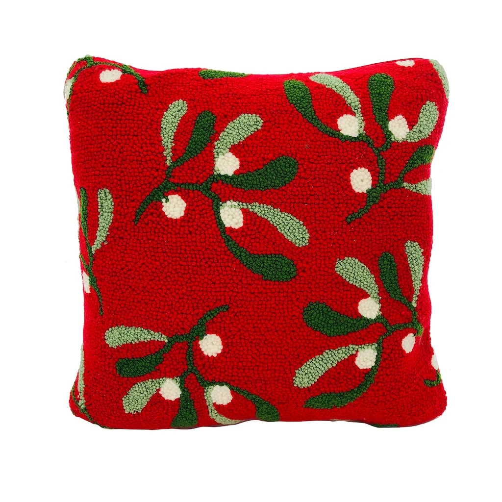 Deals 🌟 Assorted 16'' White/Red Mistletoe Pillow by Ashland® ❤️ 7 Deals 🌟 Assorted 16'' White/Red Mistletoe Pillow by Ashland® ❤️ - Image 5