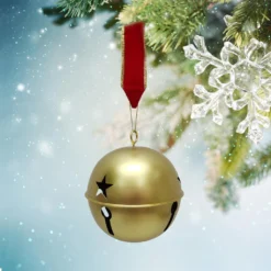 New 😍 13" Gold Bell Wall Hanging by Ashland® ⭐ -Outlet Yuletide Joy Store 10698858 2