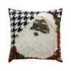 Best deal 🌟 Santa Face Houndstooth Pillow by Ashland® 🛒 -Outlet Yuletide Joy Store 10698859 1