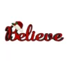 Buy 🎉 17'' Believe with Christmas Hat Tabletop Décor by Ashland® 😍 -Outlet Yuletide Joy Store 10698860 1