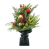 Outlet 🎁 24" Pine, Berry & Ornaments Outdoor Arrangement by Ashland® ⭐ -Outlet Yuletide Joy Store 10698869 1