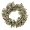 Best deal 🥰 22" Flocked Pine & Pinecone Wreath by Ashland® Christmas 🛒 1 Best deal 🥰 22" Flocked Pine & Pinecone Wreath by Ashland® Christmas 🛒 -Outlet Yuletide Joy Store 10698871 1