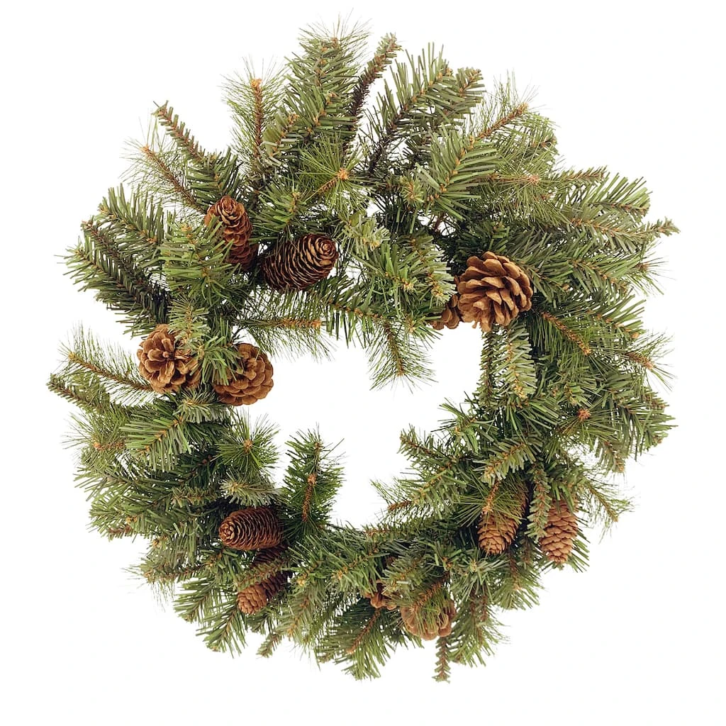 Wholesale ✨ 22" Pine & Pinecone Wreath by Ashland® ❤️ Christmas 🌟 3 Wholesale ✨ 22" Pine & Pinecone Wreath by Ashland® ❤️ Christmas 🌟