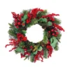 Deals 🎉 24" Eucalyptus, Berry & Pinecone Wreath by Ashland® 🎉 -Outlet Yuletide Joy Store 10698897 1