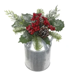 Discount 💯 13.5" Pine, Pinecone & Berry Arrangement by Ashland® ✔️ -Outlet Yuletide Joy Store 10698912 2