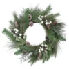 Best Sale ⭐ 24" Glittery Berry, Pine & Pinecone Wreath by Ashland® ⭐
