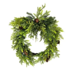 Cheapest 🥰 24" Cedar & Pinecone Wreath by Ashland® 👍