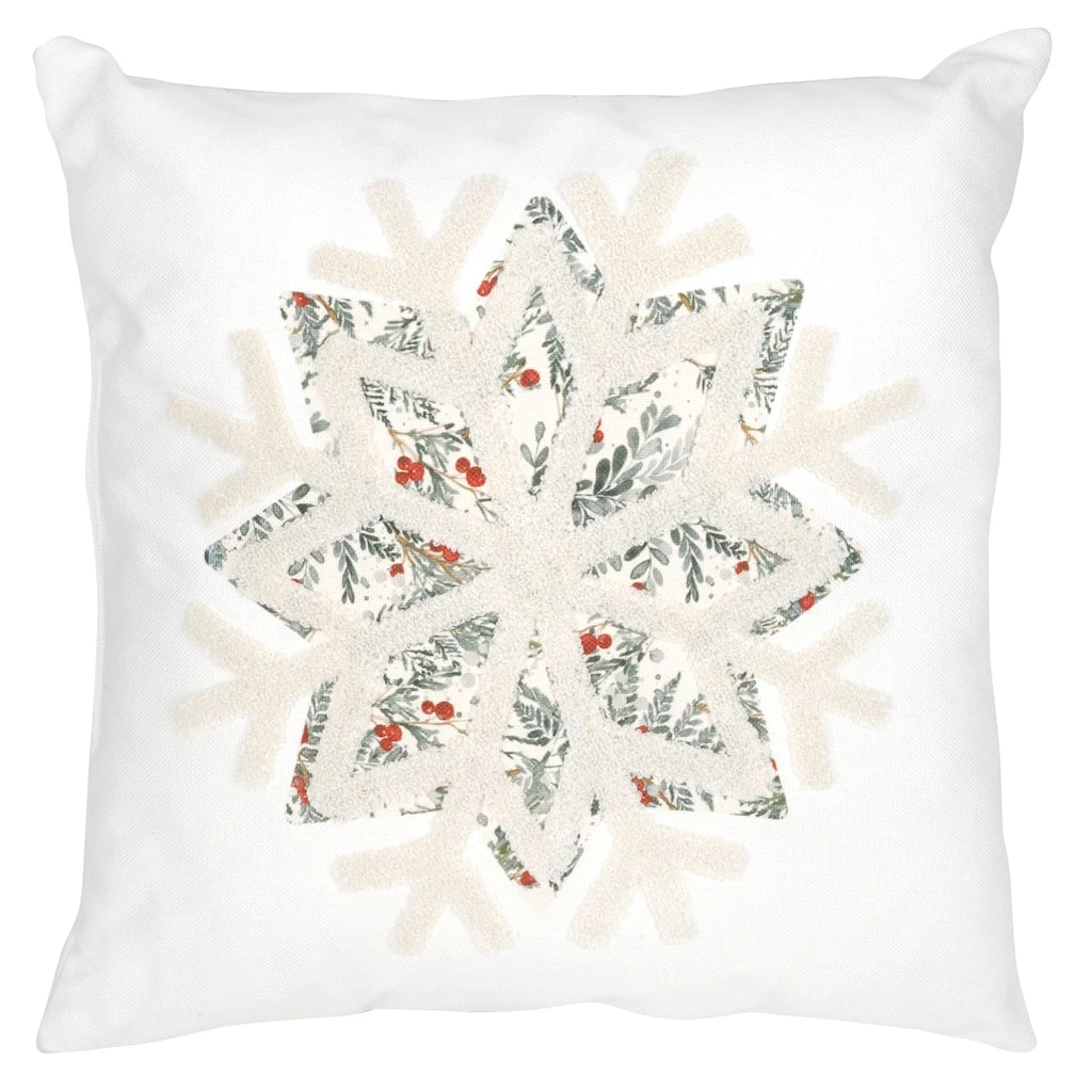 Deals 🧨 Snowflake Pillow by Ashland® ✨ 3 Deals 🧨 Snowflake Pillow by Ashland® ✨