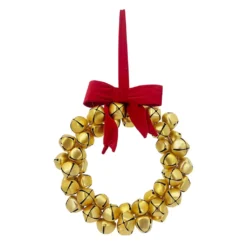 Flash Sale ❤️ 13'' Gold Bell Wreath Wall Décor by Ashland® 🥰