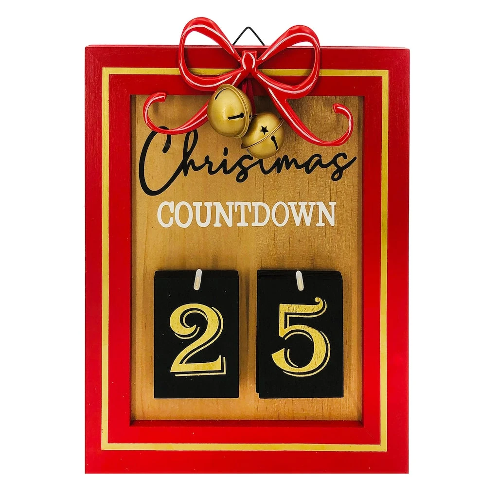 Buy 🔔 14.25'' Christmas Countdown Wall Décor by Ashland® 😍 3 Buy 🔔 14.25'' Christmas Countdown Wall Décor by Ashland® 😍