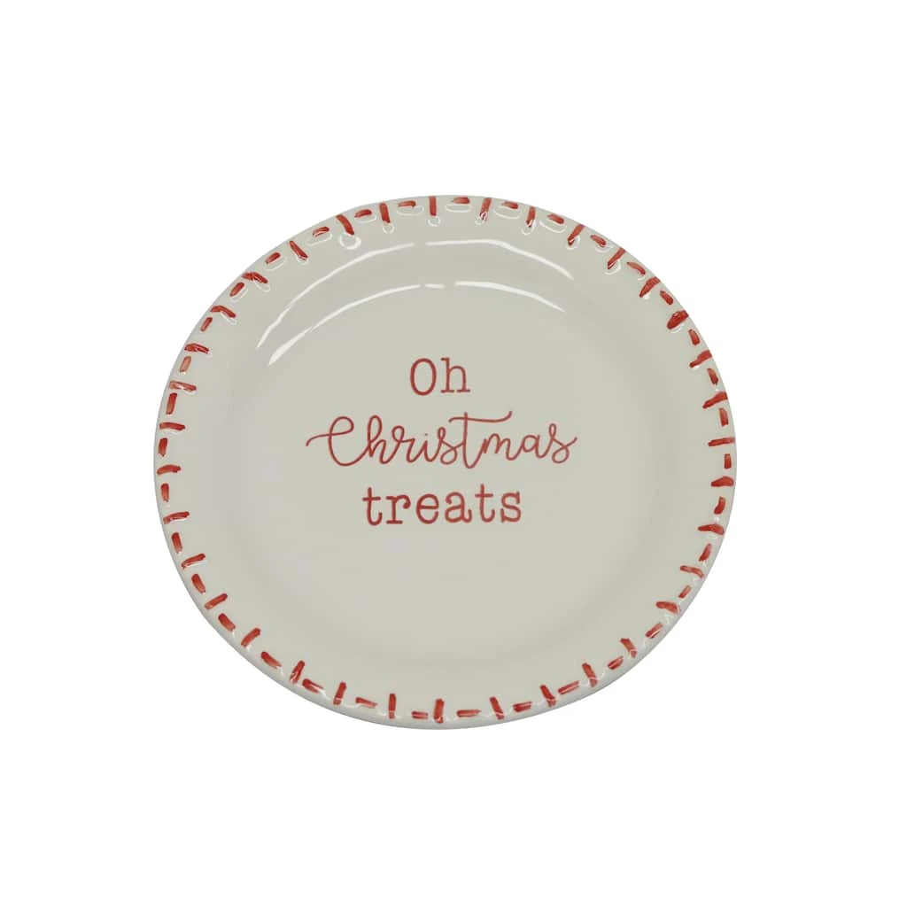 Discount 💯 Assorted Tabletop ❄ Christmas Décor Plates by Ashland® ❤️ 6 Discount 💯 Assorted Tabletop ❄ Christmas Décor Plates by Ashland® ❤️ - Image 4
