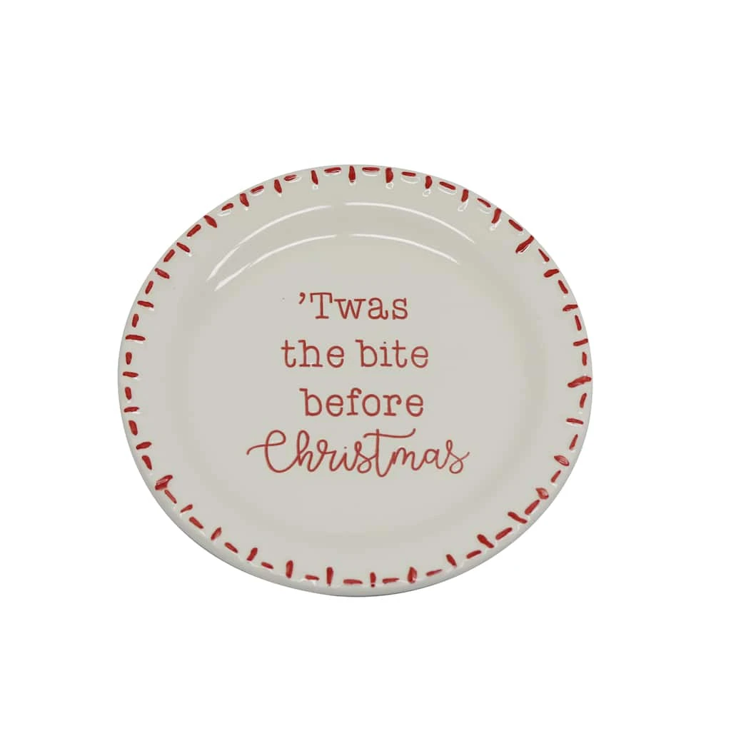 Discount 💯 Assorted Tabletop ❄ Christmas Décor Plates by Ashland® ❤️ 7 Discount 💯 Assorted Tabletop ❄ Christmas Décor Plates by Ashland® ❤️ - Image 5