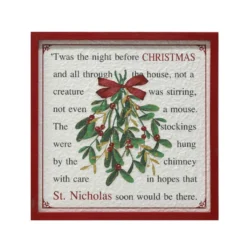 Cheapest 👏 Assorted 14" Mistletoe Wall Frame by Ashland® ⌛ -Outlet Yuletide Joy Store 10698983 3