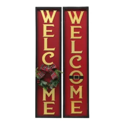 Best Pirce ✔️ 36" Welcome Wall Sign With Wreath by Ashland® 🛒