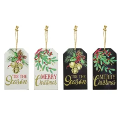 Wholesale 🔔 Assorted 8" Christmas Tag Wall Décor by Ashland® 🎉