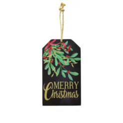 Wholesale 🔔 Assorted 8" Christmas Tag Wall Décor by Ashland® 🎉 -Outlet Yuletide Joy Store 10698993 5