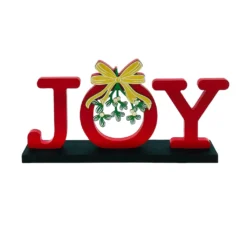 Discount 😀 11.6'' Joy with Mistletoe Tabletop Sign by Ashland® 🥰