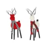 Hot Sale ⭐ Assorted 18" Deer with Scarf Tabletop Accent by Ashland® 🔔 -Outlet Yuletide Joy Store 10699020 1