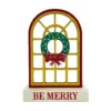 Best Sale 🥰 8'' Christmas Wreath on Arch Tabletop Décor by Ashland® 🎉 -Outlet Yuletide Joy Store 10699021 1