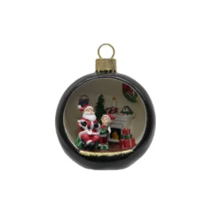 Deals 💯 Assorted 6" Santa Scene Ornament Tabletop Décor by Ashland® 🧨 -Outlet Yuletide Joy Store 10699022 3
