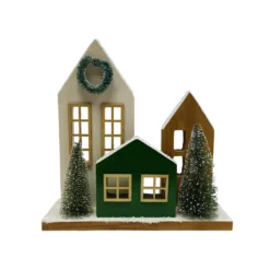Flash Sale 😀 Assorted 9.5" ⌛ Christmas Cottage House by Ashland® ⭐ 8 Flash Sale 😀 Assorted 9.5" ⌛ Christmas Cottage House by Ashland® ⭐ -Outlet Yuletide Joy Store 10699028 3