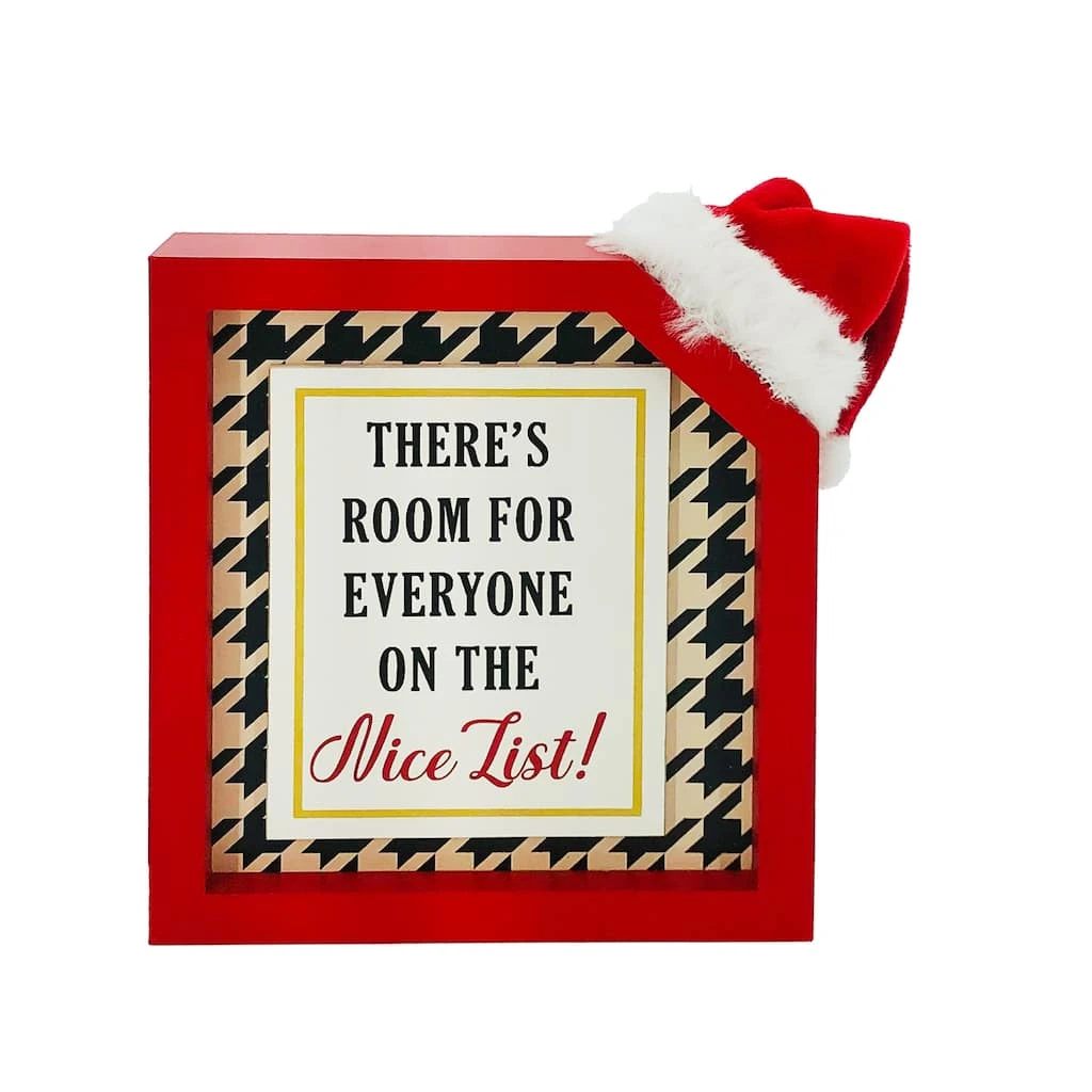 Coupon ⭐ Assorted 6.6'' Block Sign with Santa Hat Tabletop Décor by Ashland® ❤️ 4 Coupon ⭐ Assorted 6.6'' Block Sign with Santa Hat Tabletop Décor by Ashland® ❤️ - Image 2