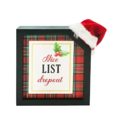 Coupon ⭐ Assorted 6.6'' Block Sign with Santa Hat Tabletop Décor by Ashland® ❤️ 7 Coupon ⭐ Assorted 6.6'' Block Sign with Santa Hat Tabletop Décor by Ashland® ❤️ -Outlet Yuletide Joy Store 10699031 3