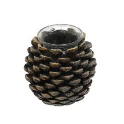 Flash Sale ❤️ 4" Pinecone Candle Holder by Ashland® 🧨 -Outlet Yuletide Joy Store 10699033 2