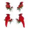 Deals 👍 Cardinals on Pine Branch Accents by Ashland®, 4ct. 🔥 -Outlet Yuletide Joy Store 10699074 1