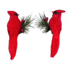 Wholesale ✔️ Cardinals on Pine Branch Accents by Ashland®, 2ct. 👍
