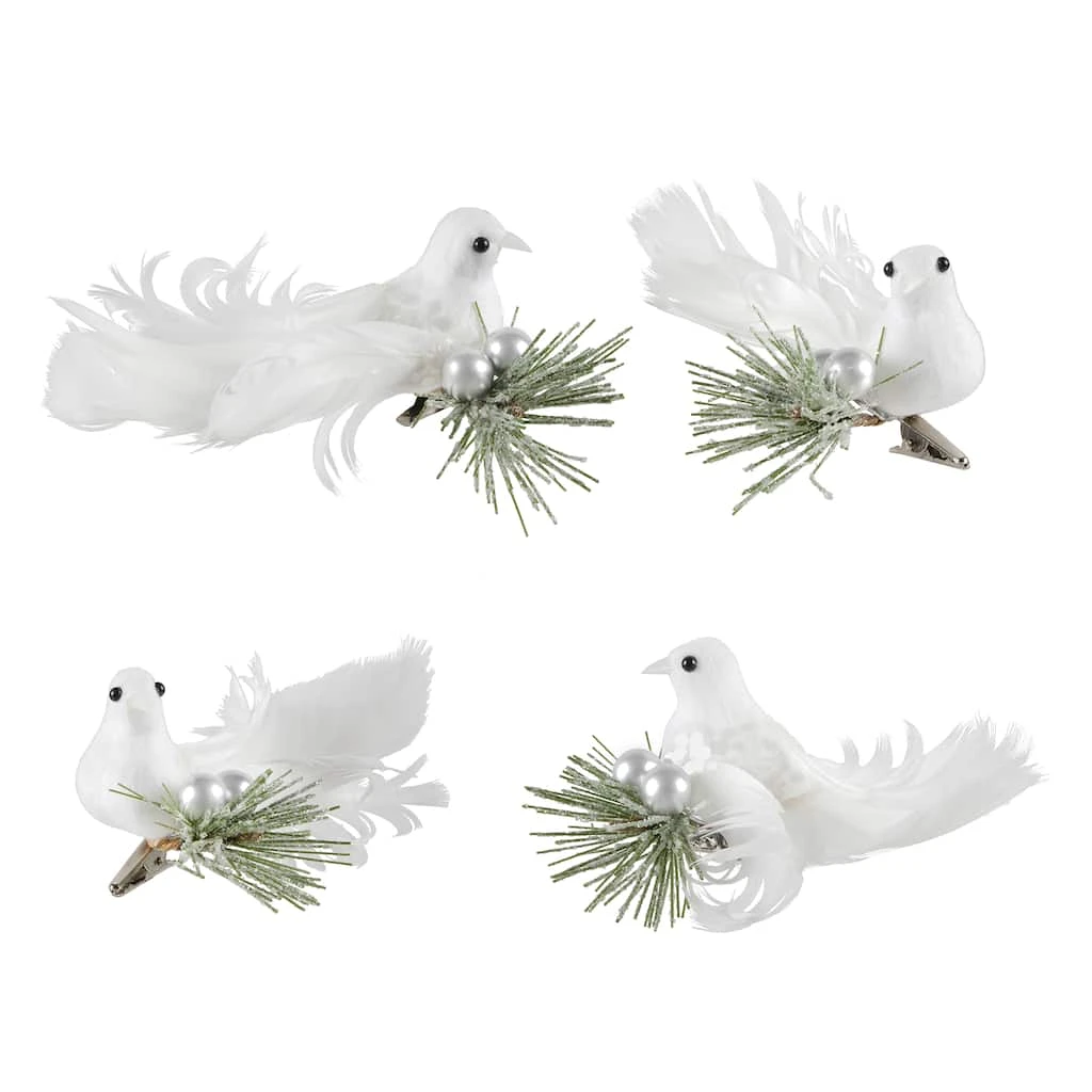 Best deal β White Doves on Frosted Pine Branch Accents by Ashland®, 4ct. π 3 Best deal β White Doves on Frosted Pine Branch Accents by Ashland®, 4ct. π