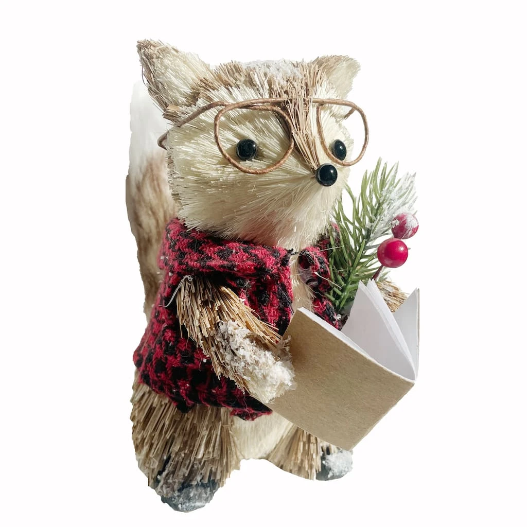 Flash Sale ๐ 6.5" Reading Fox Accent with Glasses & Vest by Ashland® ๐ 3 Flash Sale ๐ 6.5" Reading Fox Accent with Glasses & Vest by Ashland® ๐