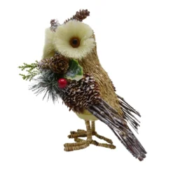 Promo ❤️ 8" Brown Christmas Owl Accent by Ashland® ✨ -Outlet Yuletide Joy Store 10699088 2