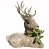 Cheapest 🥰 11.5" Sitting Deer Accent with Mistletoe by Ashland® 🌟