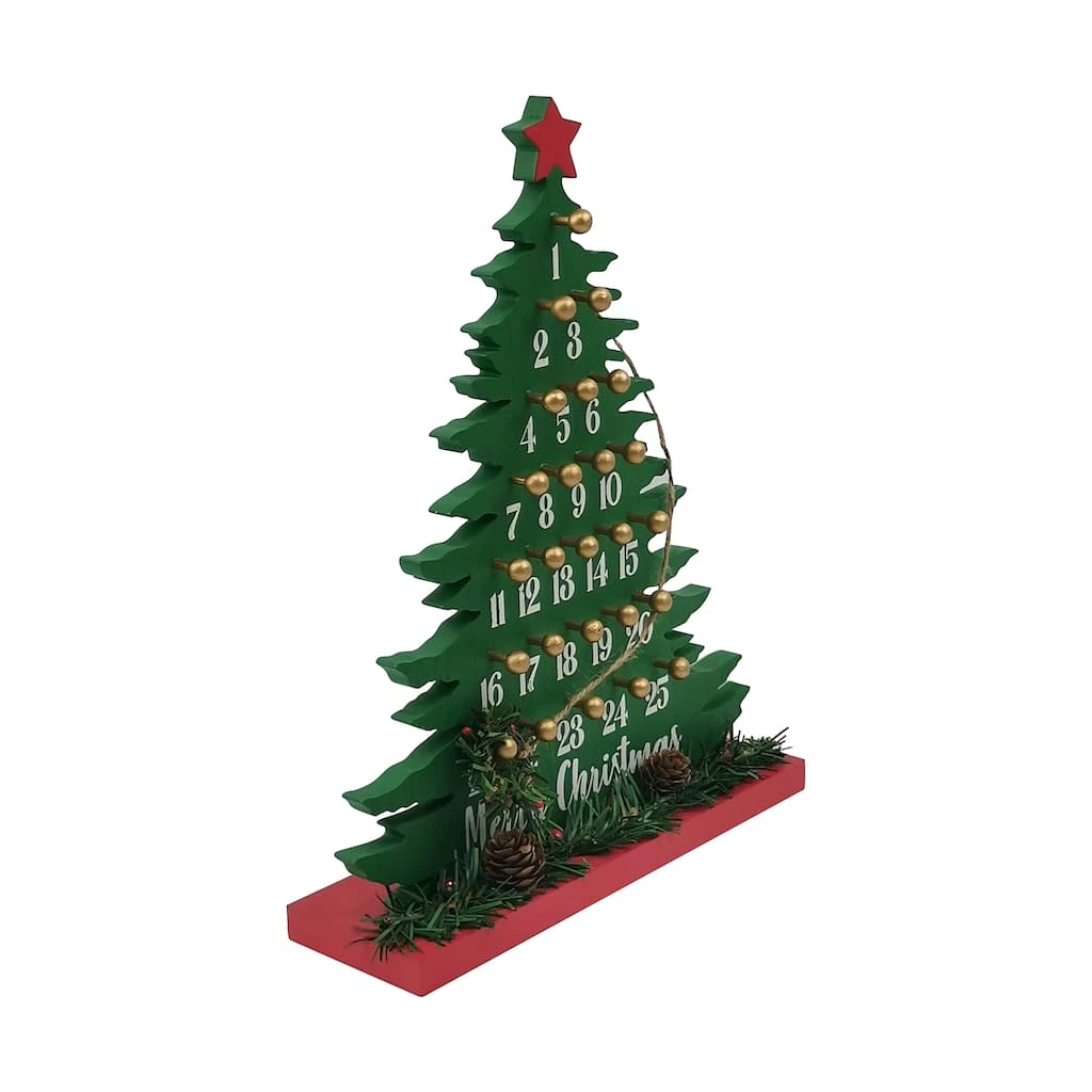 Best Pirce 🤩 13" Christmas Tree Tabletop Countdown by Ashland® 🎉 4 Best Pirce 🤩 13" Christmas Tree Tabletop Countdown by Ashland® 🎉 - Image 2