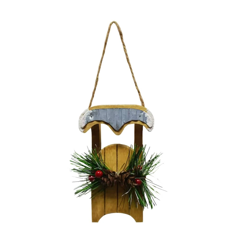 Promo 🔥 Assorted Metal Sled Ornament by Ashland® ✨ 4 Promo 🔥 Assorted Metal Sled Ornament by Ashland® ✨ - Image 2