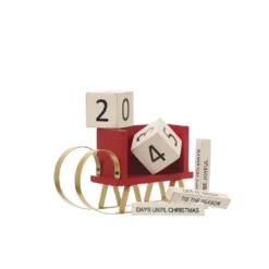 Wholesale 🥰 8" Sleigh Countdown Tabletop Accent by Ashland® ✨ -Outlet Yuletide Joy Store 10699184 4