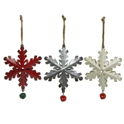 Cheap ⭐ Assorted Metal Snowflake Ornament by Ashland® ⭐