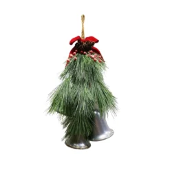 New 😍 28" Silver Bells Wall Hanger by Ashland® ❤️ -Outlet Yuletide Joy Store 10699223 1