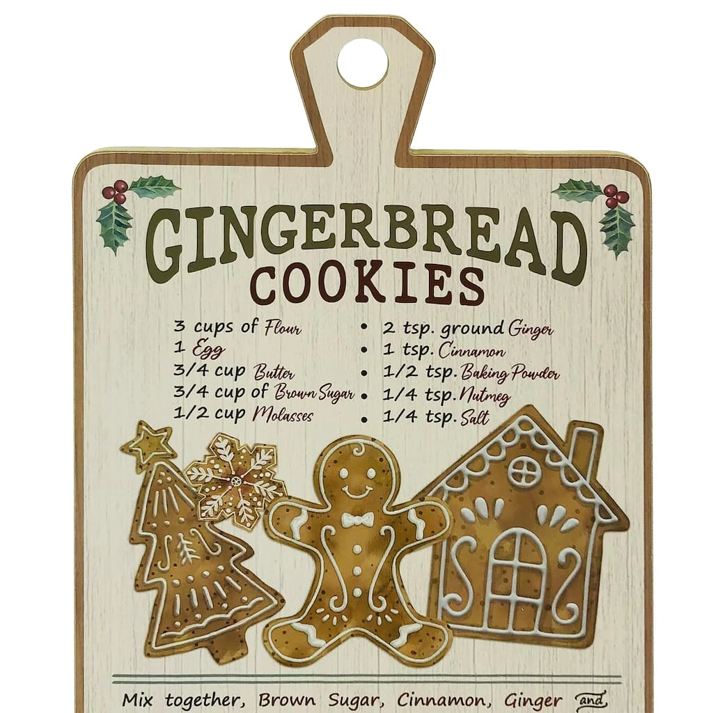 New π Gingerbread Cookies Recipe Wall Hanging by Ashland® 𧨠4 New π Gingerbread Cookies Recipe Wall Hanging by Ashland® 𧨠- Image 2