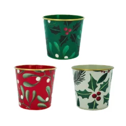 Flash Sale ❤️ Assorted 4'' Mistletoe Bucket Christmas Tabletop Décor by Ashland® ⭐