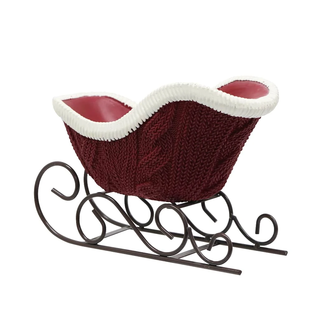 Hot Sale 🧨 9.5" Red Tabletop Sleigh by Ashland® ❤️ 4 Hot Sale 🧨 9.5" Red Tabletop Sleigh by Ashland® ❤️ - Image 2