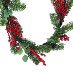 Flash Sale ⭐ 6ft. Eucalyptus & Red Berries Garland by Ashland® 😀