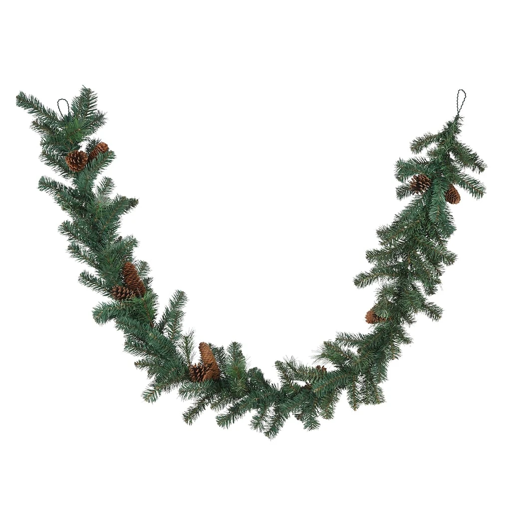 New 🌟 6ft. North Carolina Pine With Pinecones Garland by Ashland® ✨ 4 New 🌟 6ft. North Carolina Pine With Pinecones Garland by Ashland® ✨ - Image 2