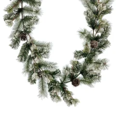 Discount ✔️ 6ft. Flocked Balsam Fir Garland by Ashland® 🛒